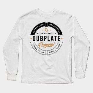 Rasta University Dubplate Original Reggae Long Sleeve T-Shirt